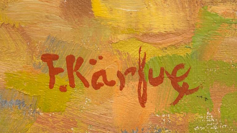 Fritz Kärfve, Bondgård på Österlen.