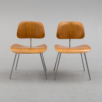 CHARLES & RAY EAMES, stolar, ett par, "DCM", Herman Miller.