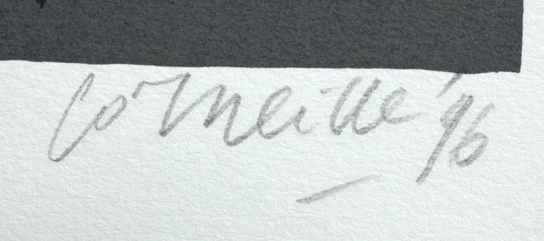 BEVERLOO CORNEILLE, färglitografi, sign o dat 96, E.A.