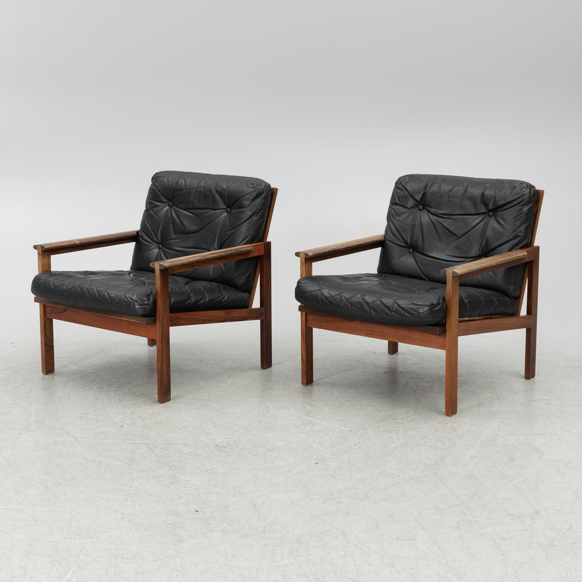 IKEA, fåtöljer, ett par, "Trienal", 1967.