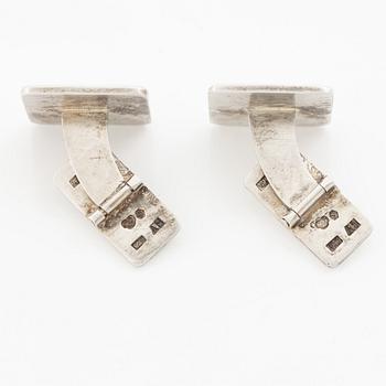 Anders Högberg, Cufflinks, silver.