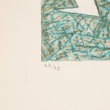 Max Ernst, From: "Pierre Hebey, Feast".