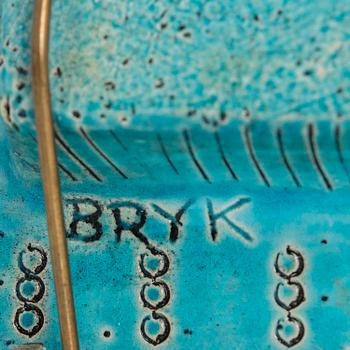 RUT BRYK, relief, stengods, signerad BRYK.