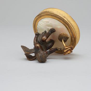 An Empire 19th century paperweight.