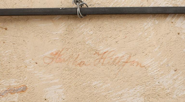 HERTHA HILLFON, skulptur, keramik, signerad a tergo.