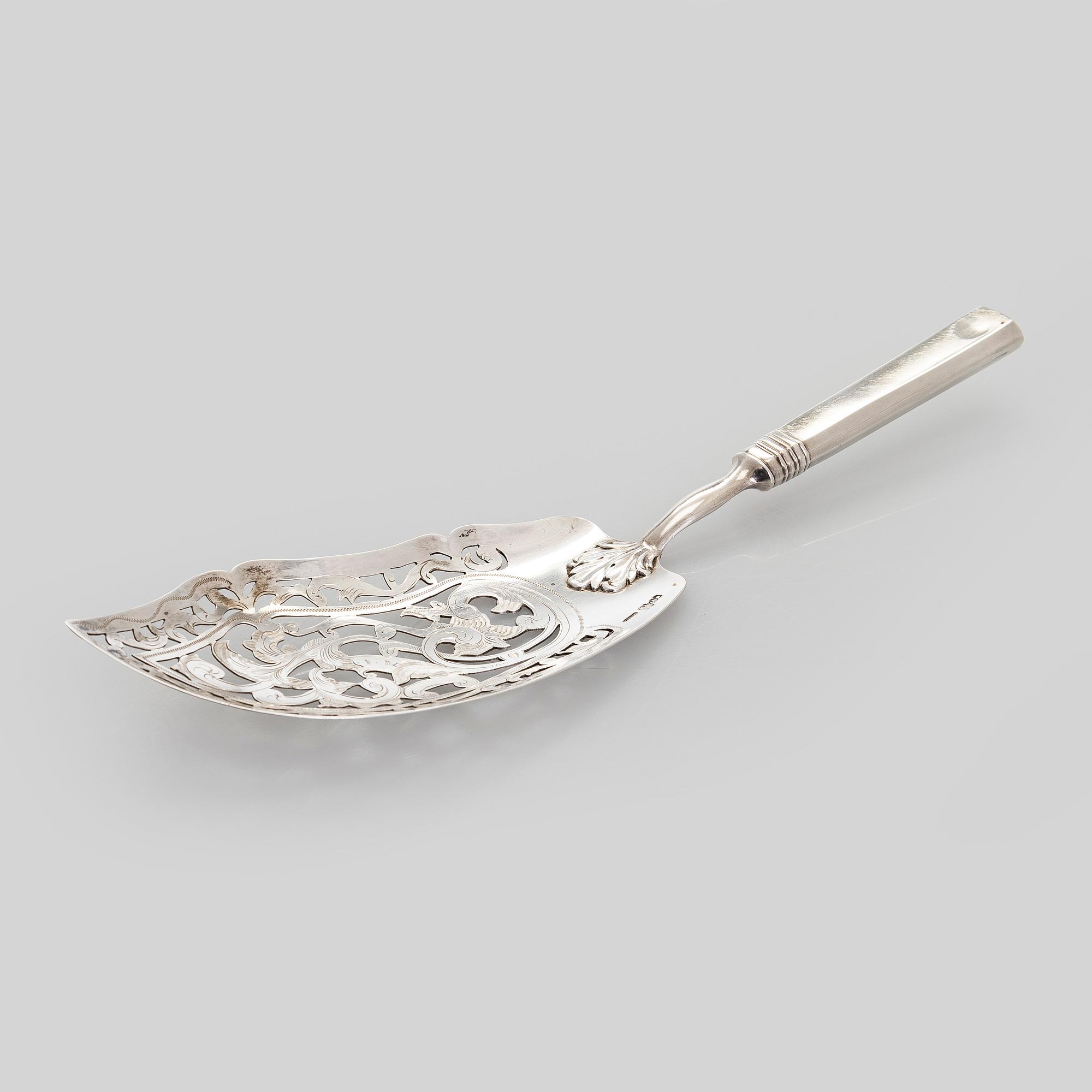 Alexander Kordes, kalaotin, hopeaa, Pietari 1862.