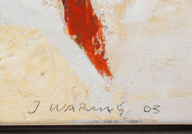 JÖRGEN WARING, olja på duk, signerad och daterad -03.