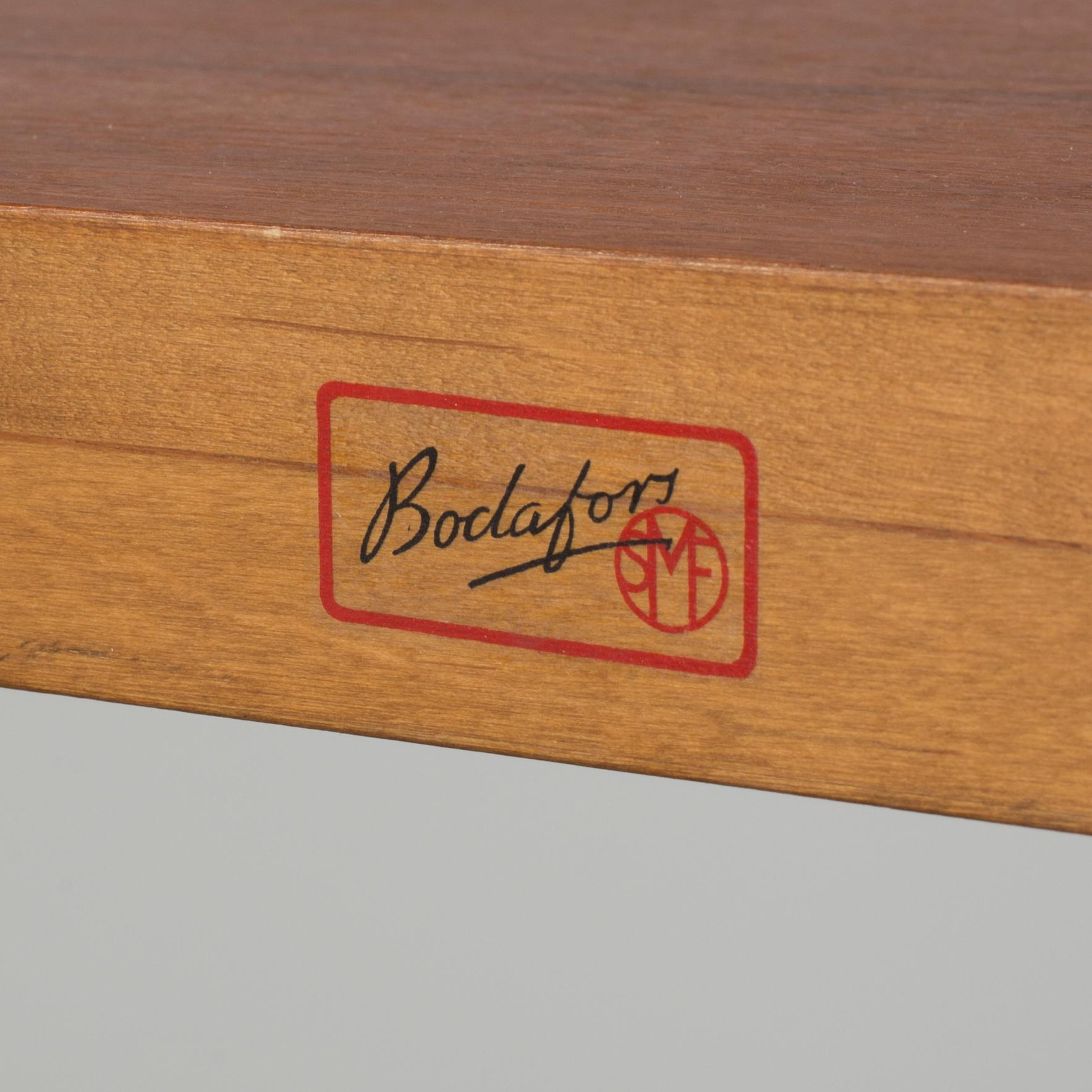 BERTIL FRIDHAGEN, bokhylla med skåp, Bodafors, 1950/60-tal.