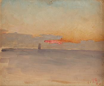 794. Pelle Swedlund, Ship in the distance.