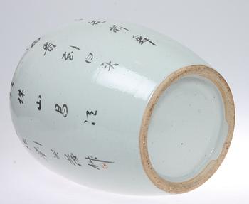 LOCKBOJAN, porslin, Kina, 1800/1900-tal.