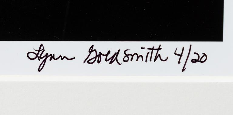 Lynn Goldsmith, "Lou Reed recording studio", 1977.