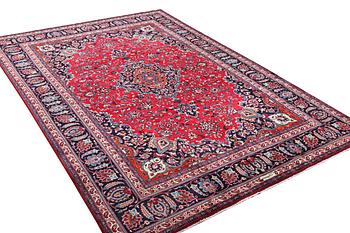 A carpet, Mashad, c. 358 x 244 cm.