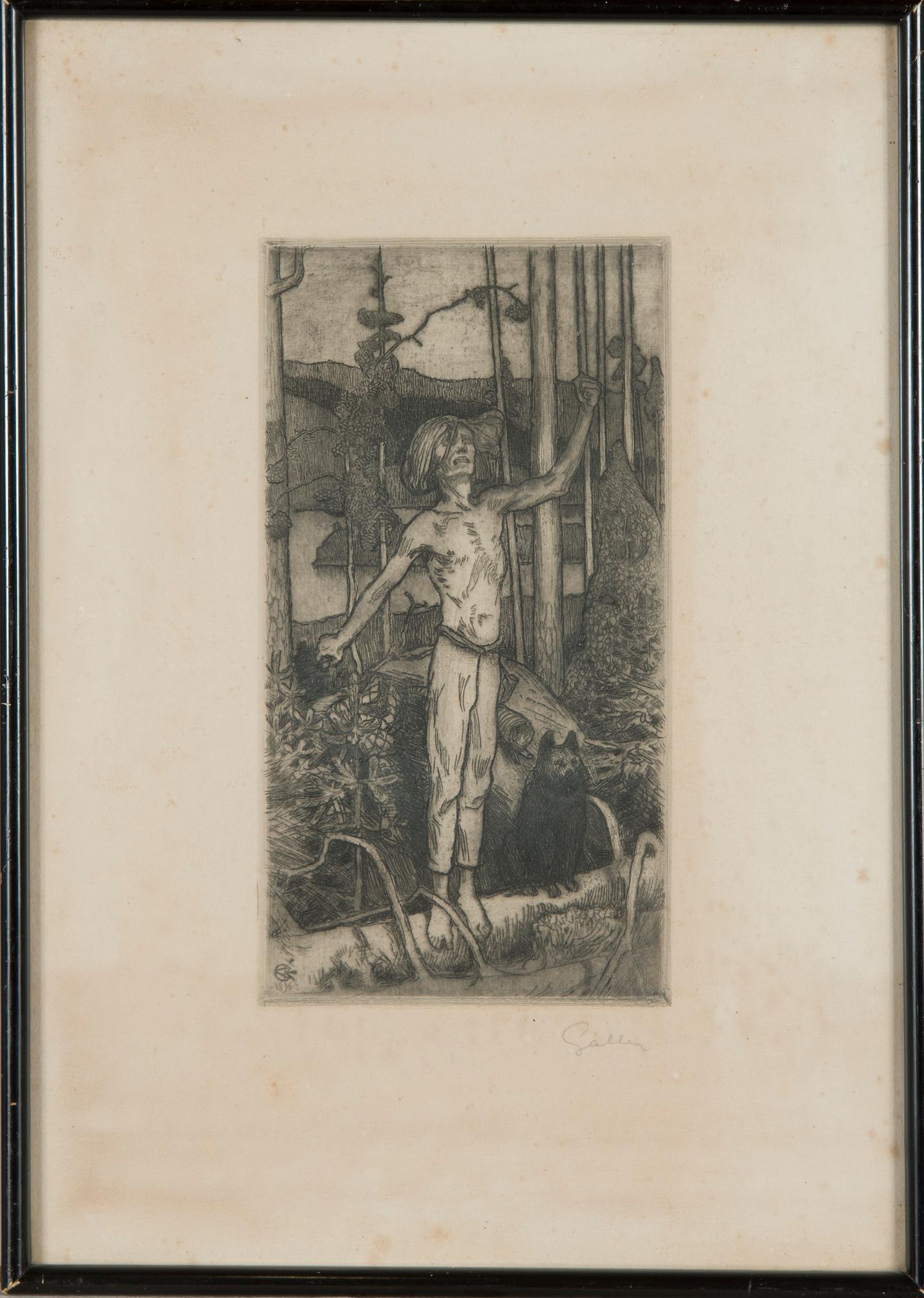 Akseli Gallen-Kallela, Kullervo's Curse.