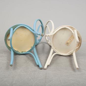 A set of six IKEA Öglan chairs, 1970/80's.