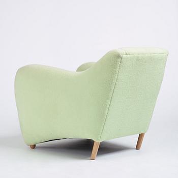 Matthew Hilton, a 'Balzac' armchair, SCP, England, post 1991.