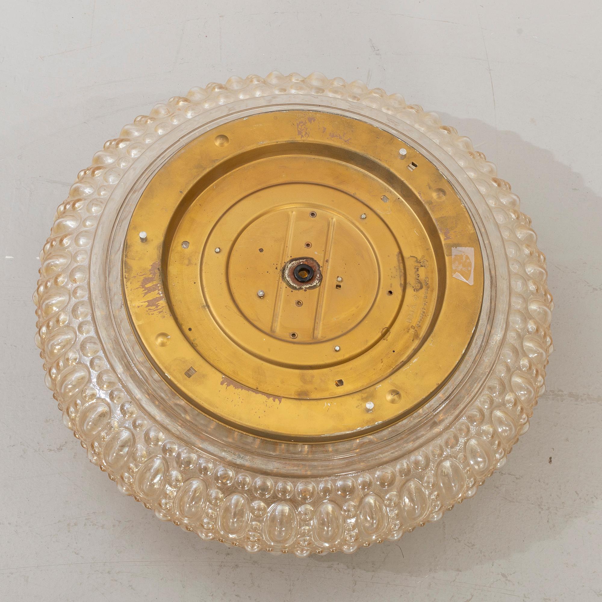 A CEILING LAMP BY HELENA TYNELL FOR GLASHÜTTE LIMBURG.