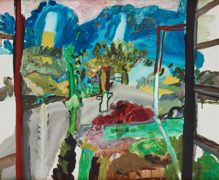 Anders Fogelin, oil on canvas, signed and dated 1967.