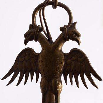 Ceiling lamp, Baroque style, first half of the 20th Century.