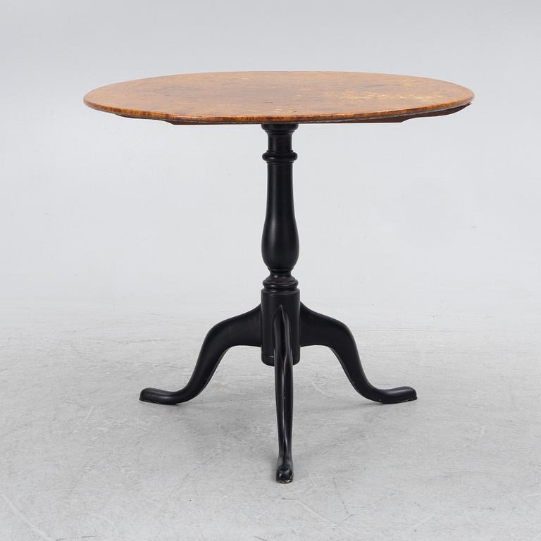 Jacob Sjölin, drop-leaf table, (master in Köping and Kungsör 1767-85).