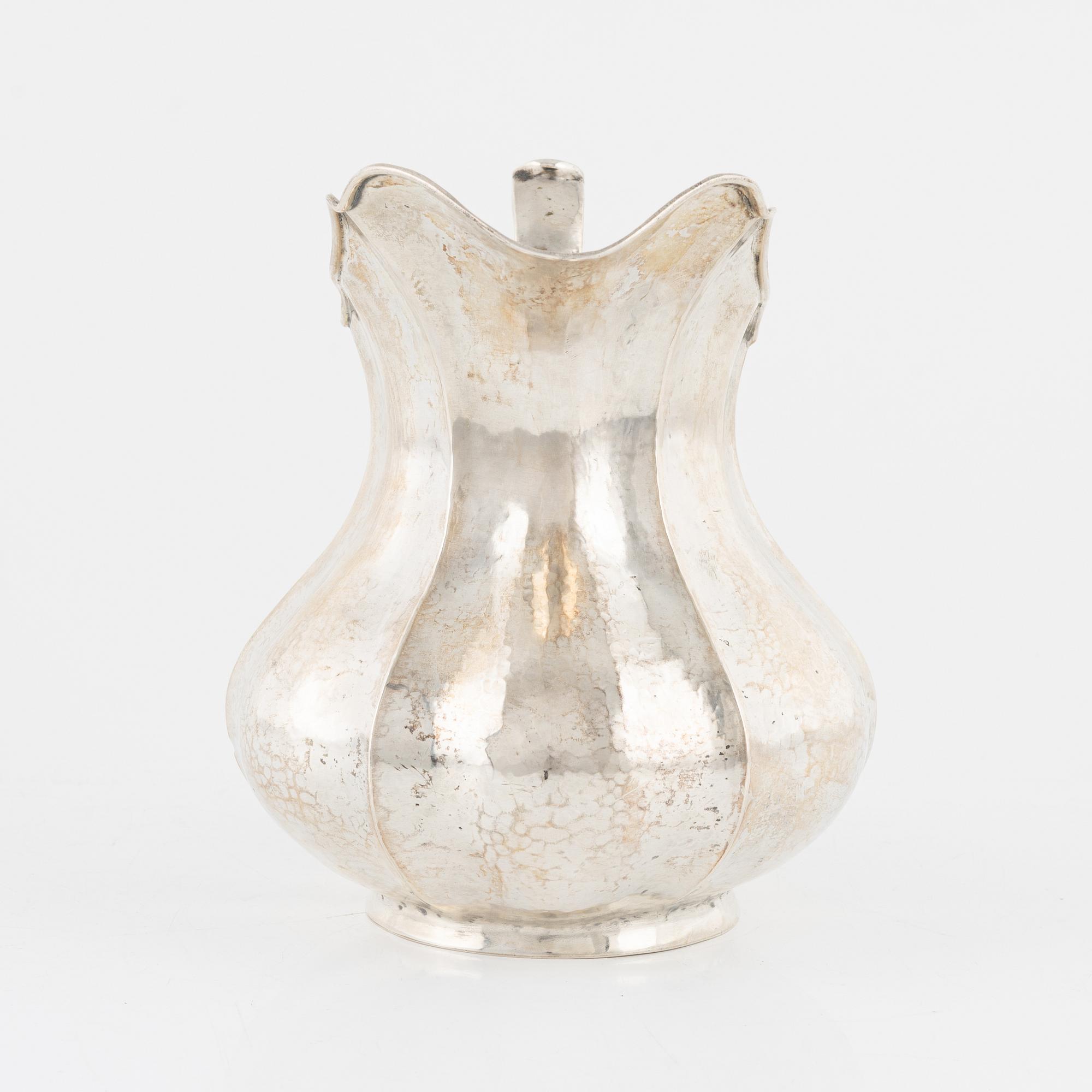 Tillbringare, silver, Italien, 1900-tal.