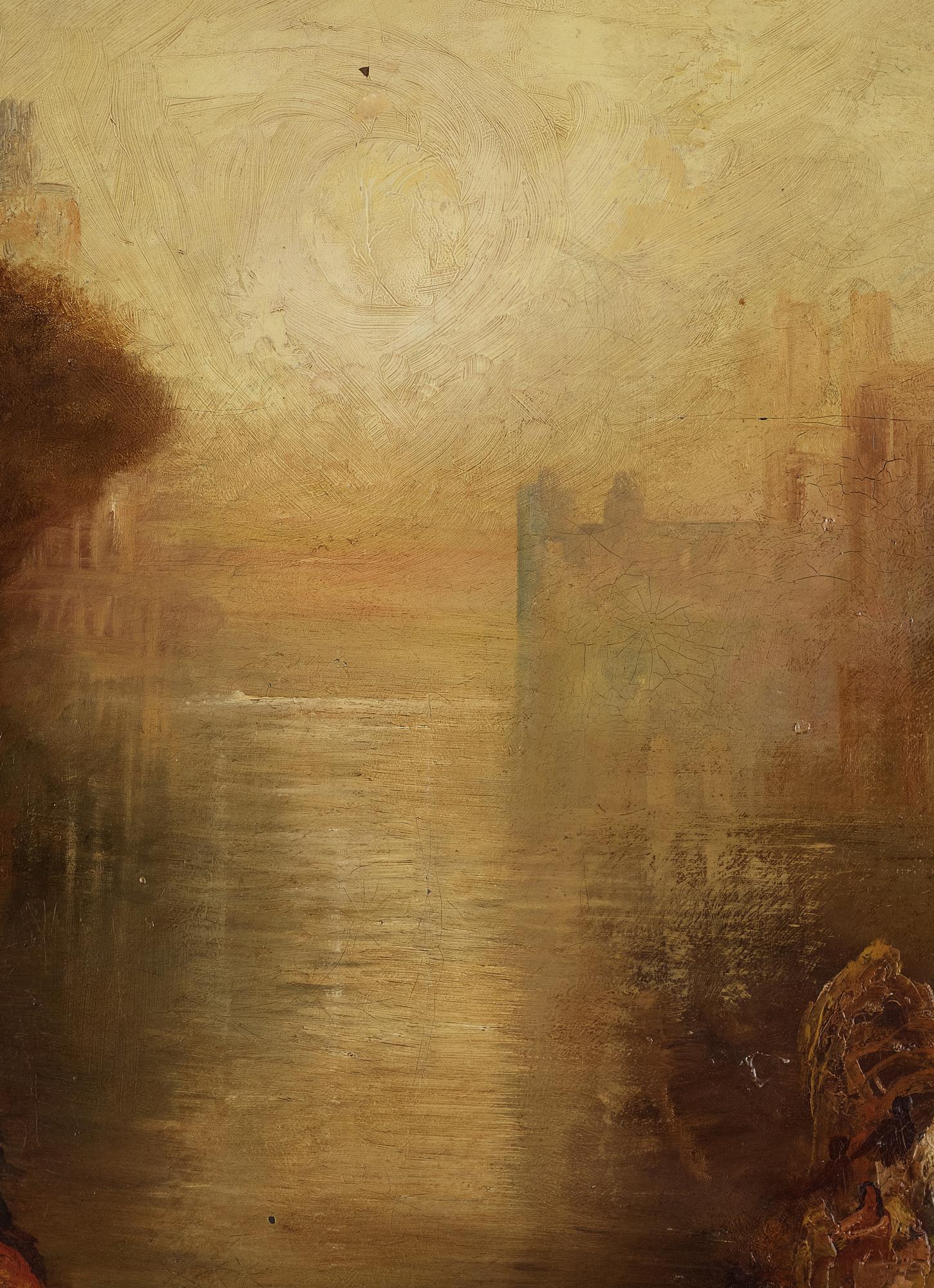 Joseph Mallord William Turner, Kopia efter, Caernarvon Castle.