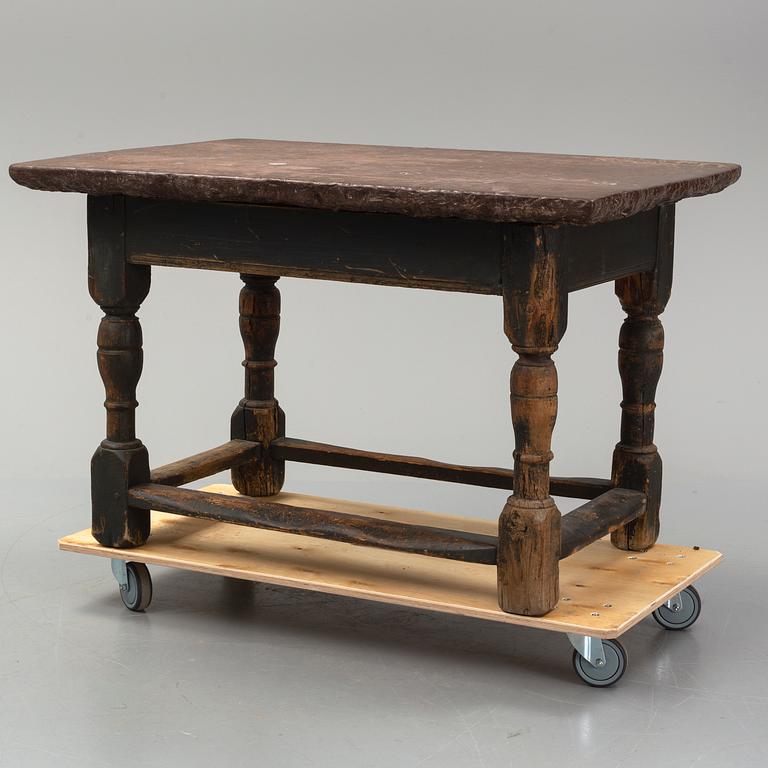 A Baroque table, 18th Century.