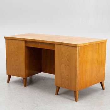 A Swedish Modern desk, SMI, Föreningen Ödeshögs Möbelkompani, Sweden, 1940's.