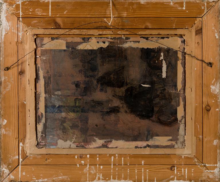 ELIN DANIELSON-GAMBOGI, oil on board, signed.