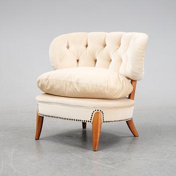 A 'Schulz' easy chair by Otto Schulz, Jio Möbler, Jönköping, mid 20th century.