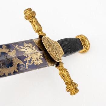 Short sword, Sweden around the year 1800.
