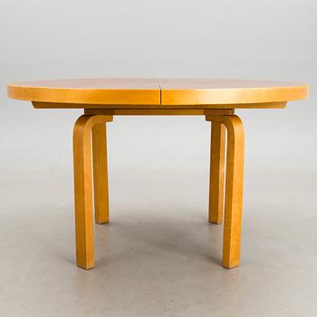 ALVAR AALTO, ruokapöytä, malli 90, Artek, 1940 loppu/1950-luku.