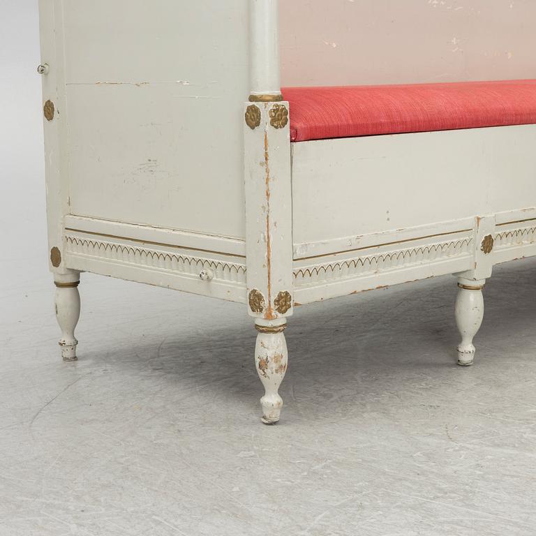 Sofa bed, late Gustavian style, 19th century.