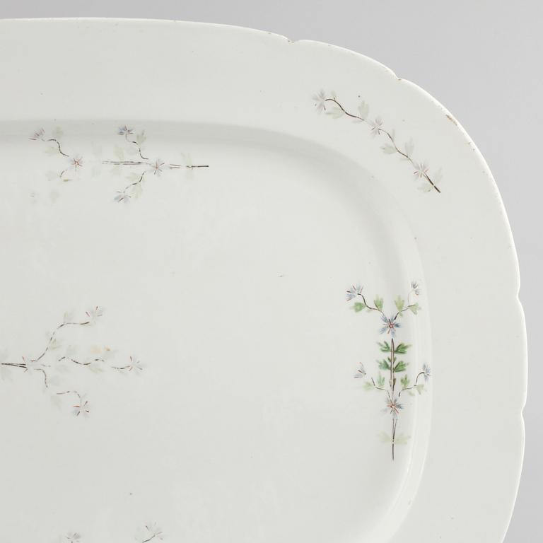 SERVERINGSFAT, porslin, 1800-tal.