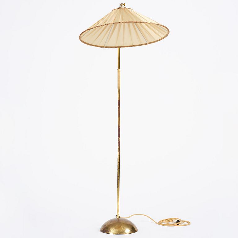 Bröderna Malmströms Metallvarufabrik, a floor lamp model "2673", Malmö, 1940s.
