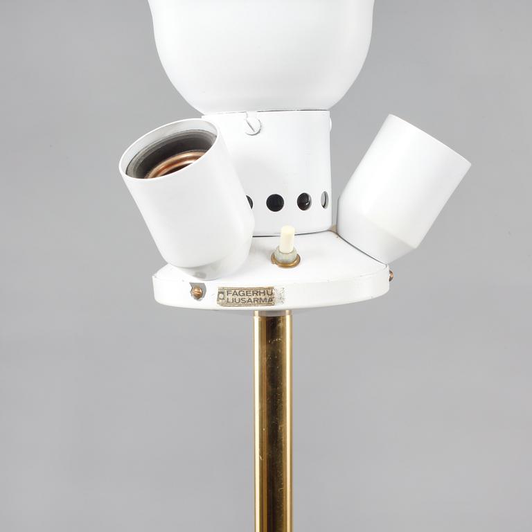 GOLVLAMPOR, ett par, s k "Uplights", Fagerhults belysning, 1900-talets andra hälft.