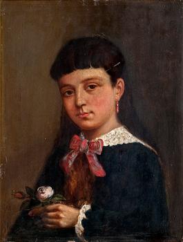 GIRL WITH A ROSE.