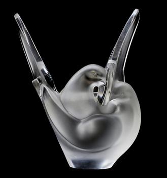 TULPANVAS, glas, Lalique, Frankrike, 1900-talets andra hälft.