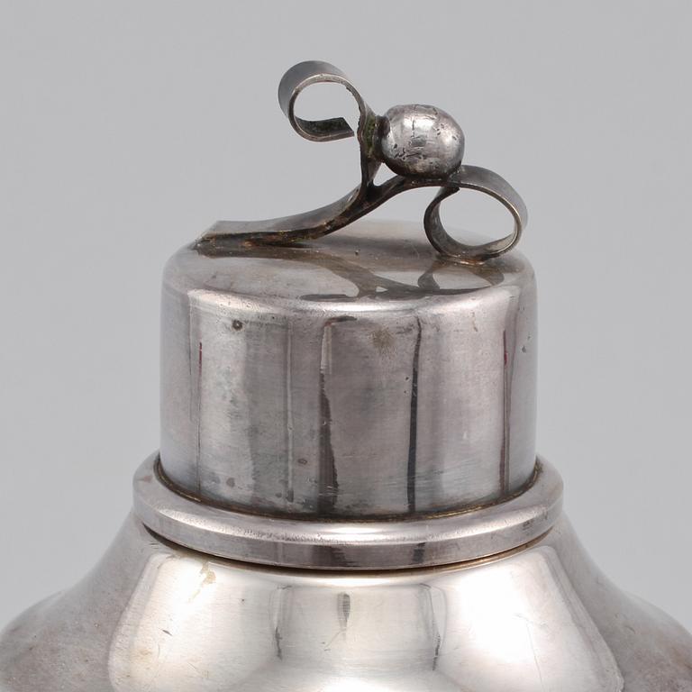 SHAKER, nysilver, art déco, 1900-talets andra kvartal.