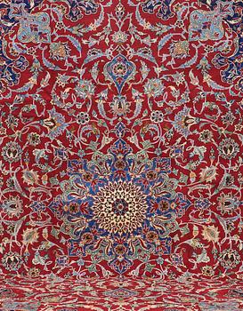 Keshan rug semi-antique approx. 465x325 cm.