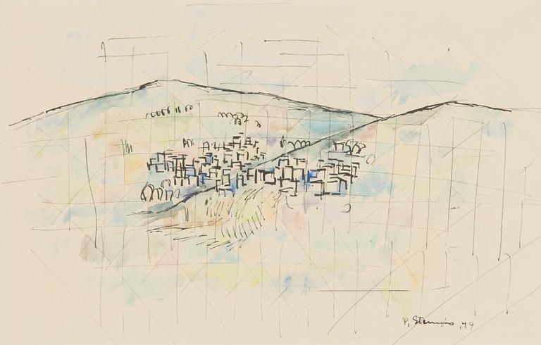 Per Stenius, Landskap.