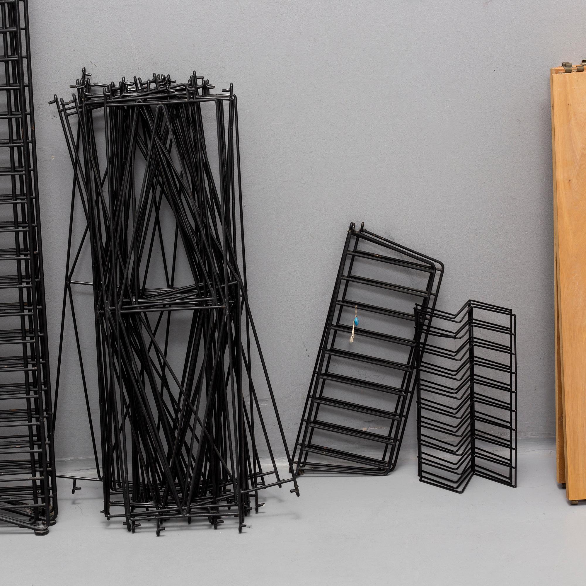 BOKHYLLA, String 3 stycken. 1900-talets mitt.