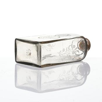 Aquavit bottle, Sweden early 19th century.