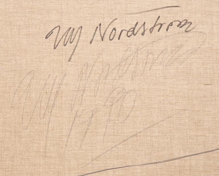 Ulf Nordström, Smoking woman with a dachshund.c2.