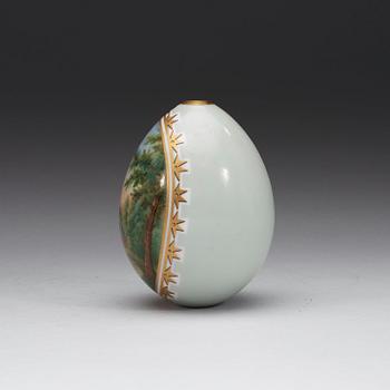 A A Russian egg,  19th Century.