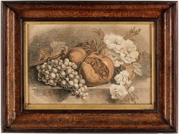 OKÄND KONSTNÄR, 2 st, akvarell och blyerts. England, 1800-tal.