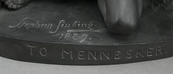 STEPHAN SINDING, efter, skulptur, Norge, Lergods, 1900-talets första hälft.