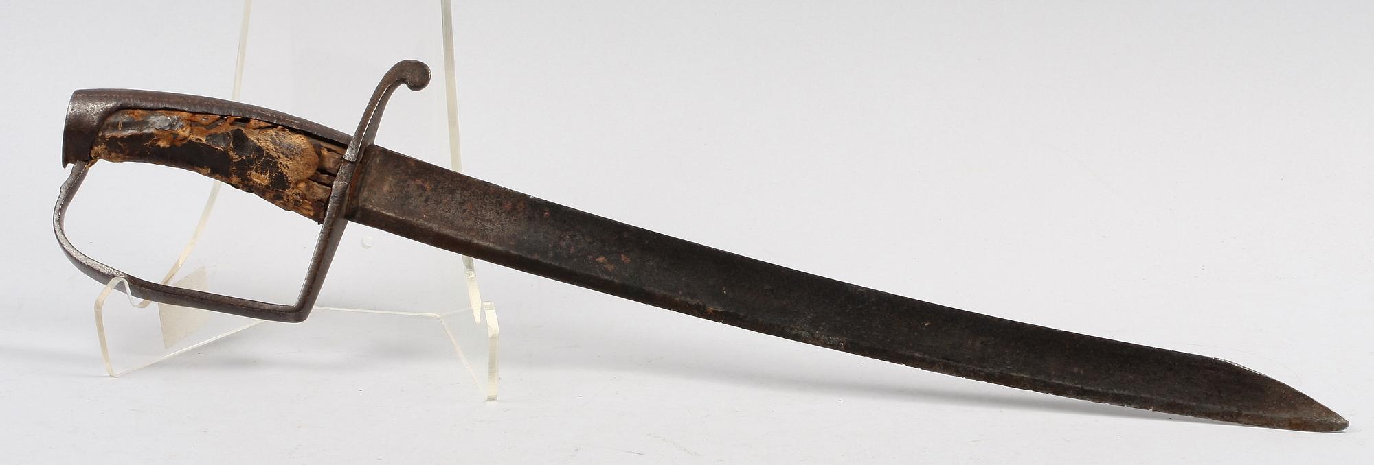 BAJONETTER SAMT SABELDEL, 1800-1900-tal.