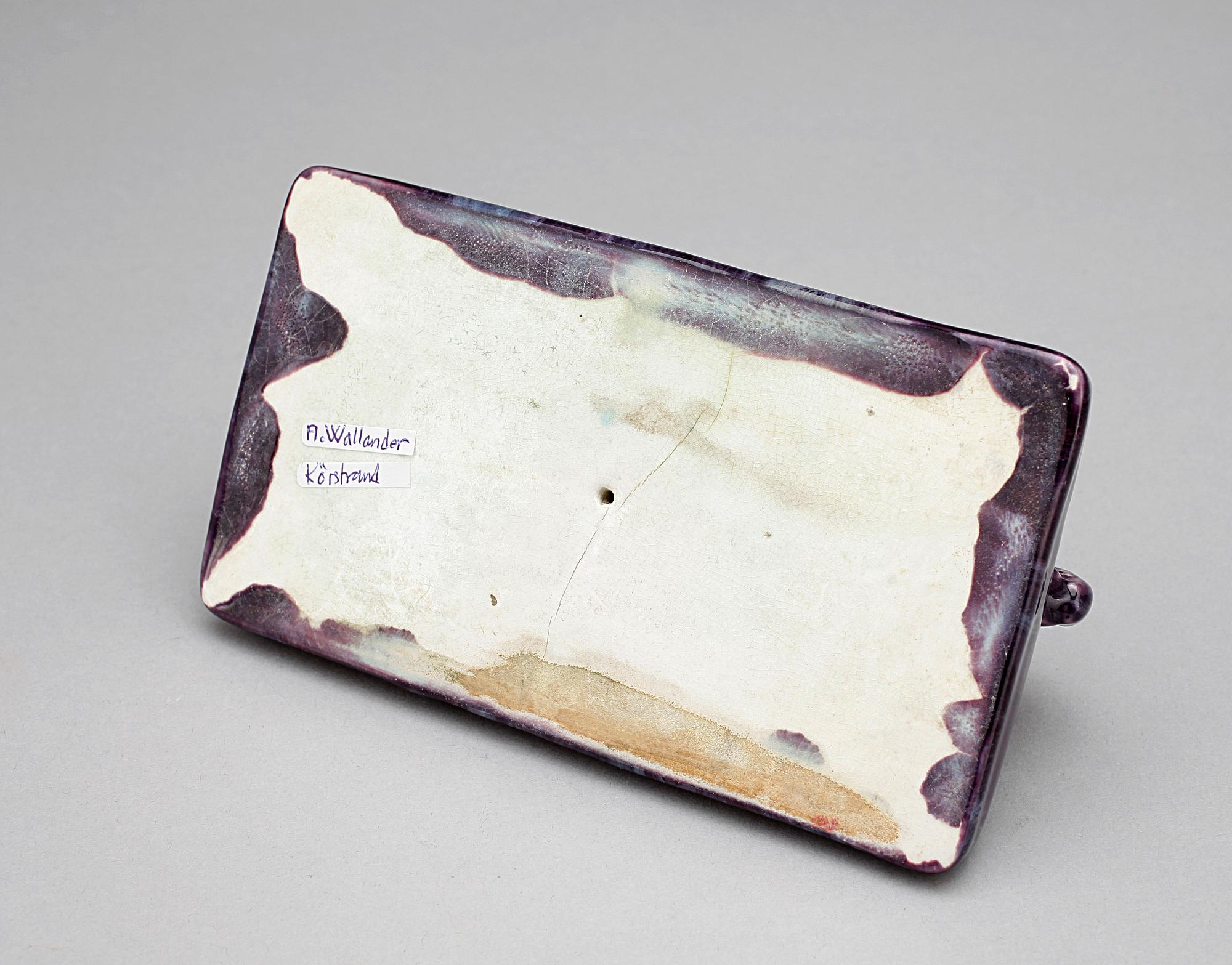 BREVPRESS, porslin, Alf Wallander, Rörstrand.