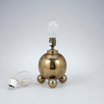 BORDSLAMPA, kulmodell, Gusums Bruk, 1900-talets första hälft.