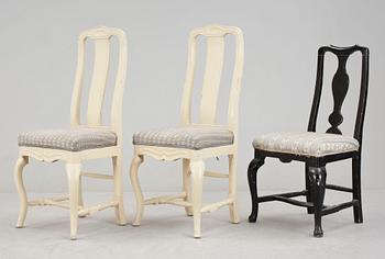 STOLAR, 2+1 st, senbarockstil, 1900-talets början.